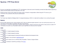 Tablet Screenshot of ftpproxy.org